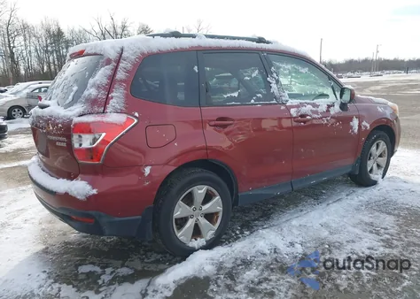2015 Subaru Forester 2.5I Premium из США, поврежденный, VIN JF2SJADC9FG511658